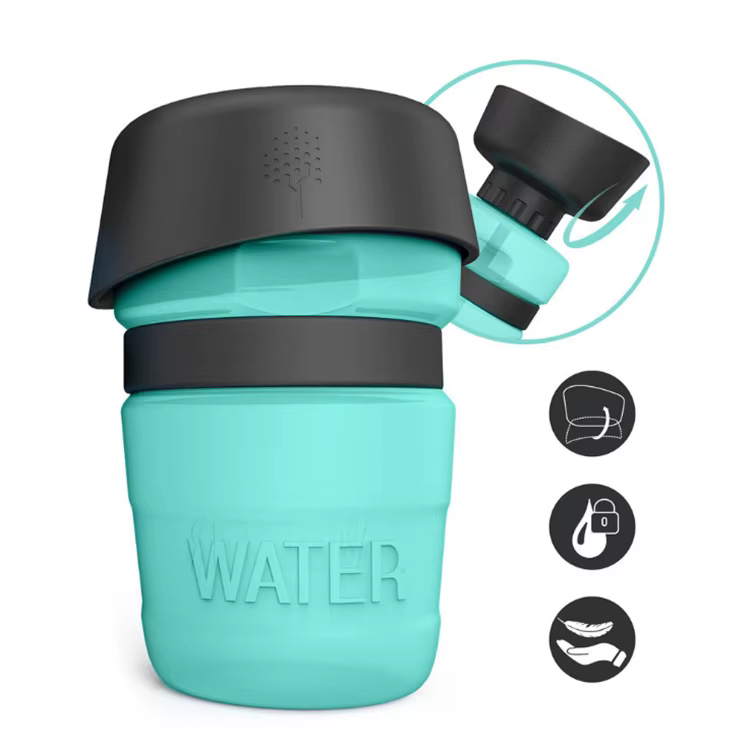 Botella de agua portátil para perros y gatos en exteriores - imagen 3