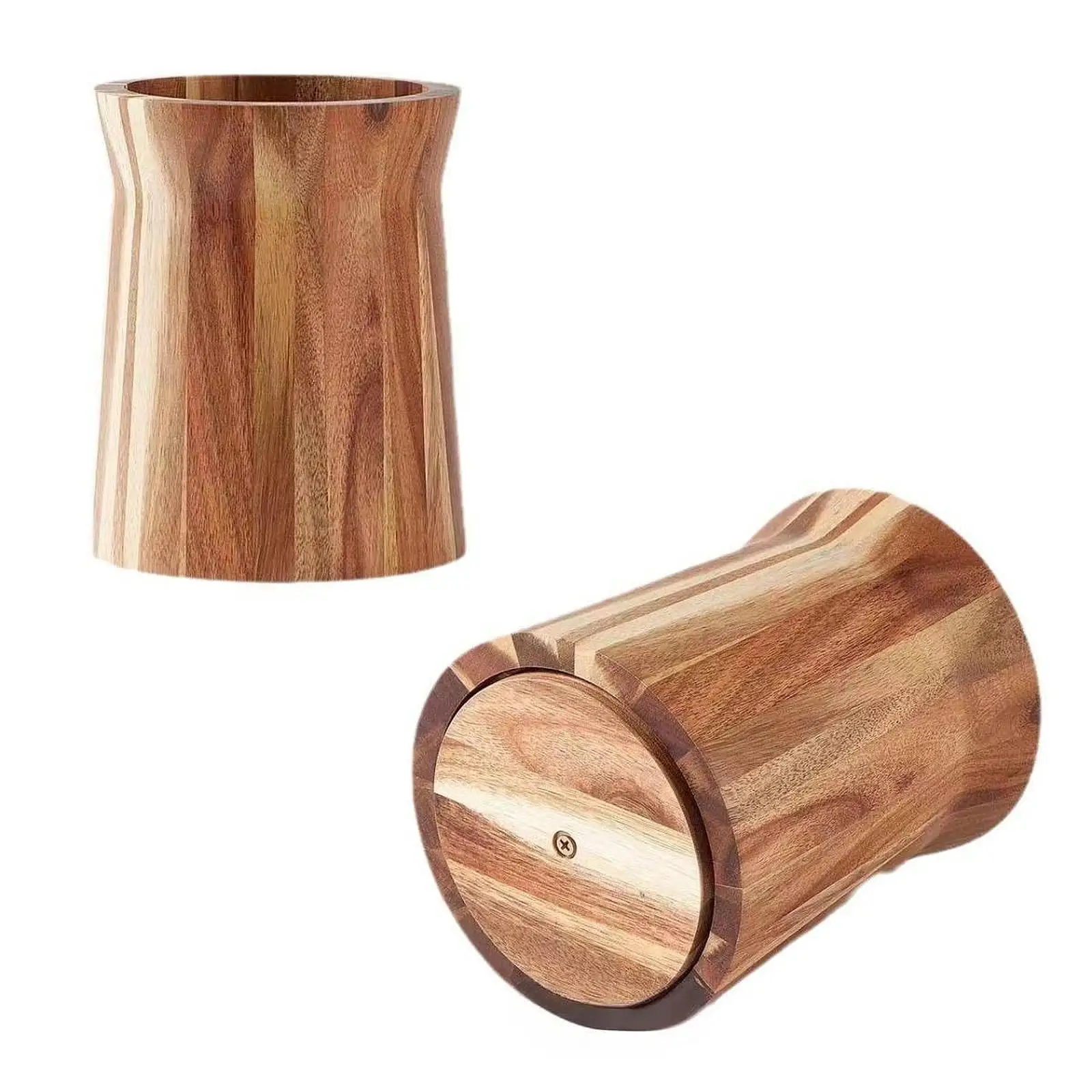 Organizador giratorio de madera para pienso y utensilios gato y perro - imagen 4
