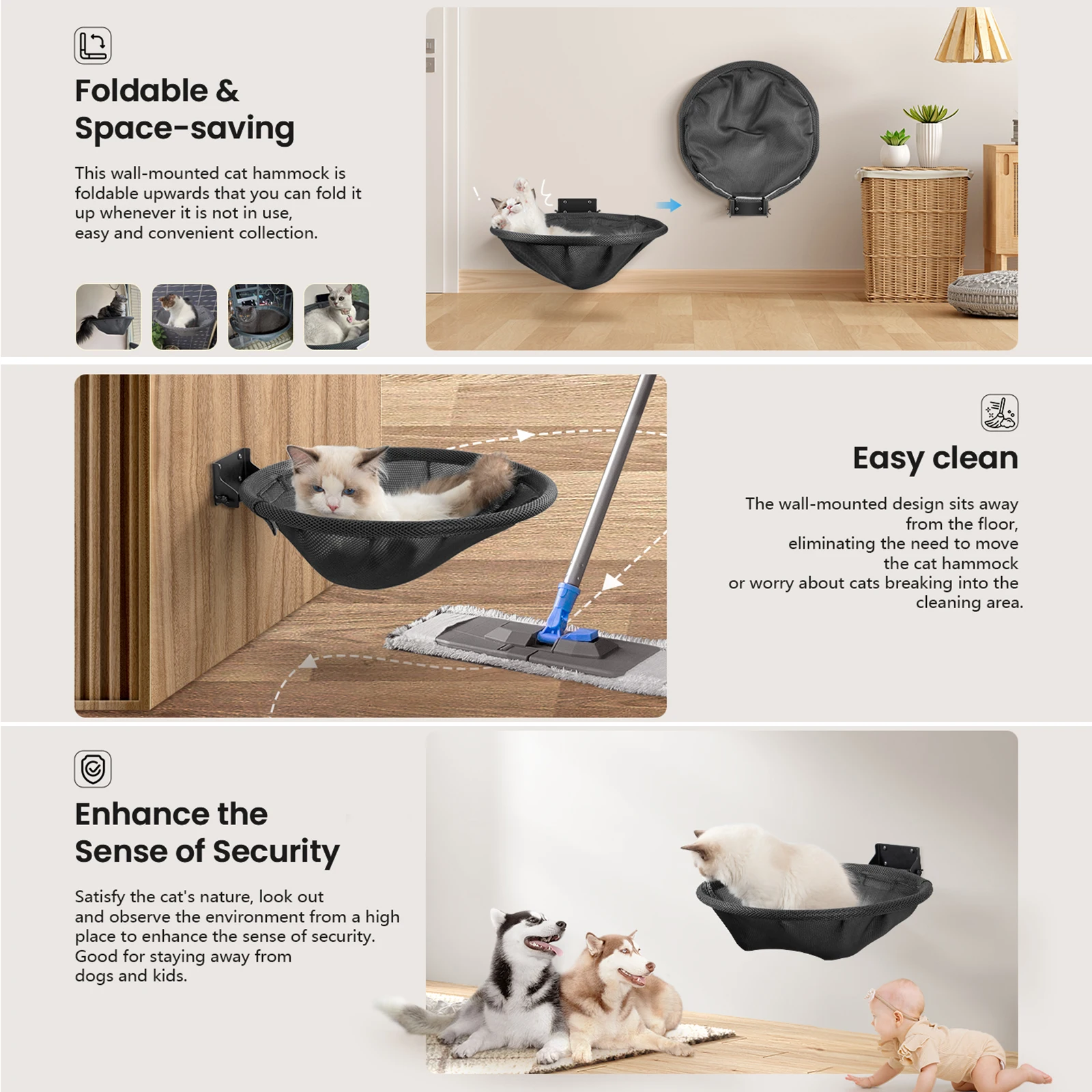 Hamaca facilidad de limpieza