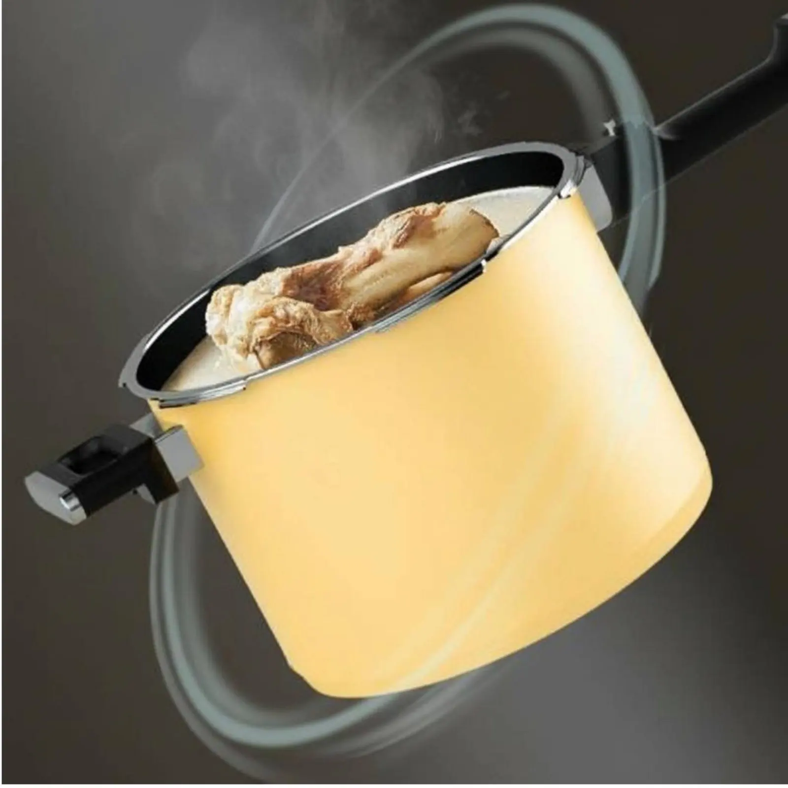 Olla a presión de acero inoxidable para cocina segura y resistente - imagen 5