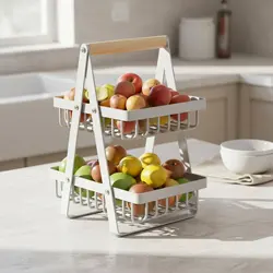 Cesta multi-nivel para comida de mascotas, ventilada y resistente