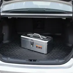 Caja de herramientas acero inoxidable industrial para garaje y coche