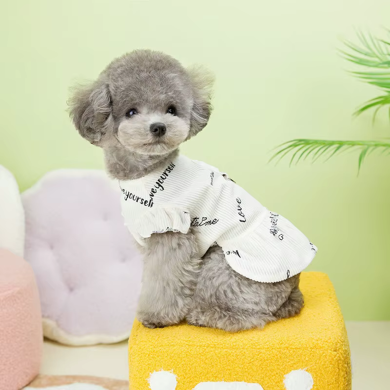 Vestido de oso para perros y gatos con anilla D