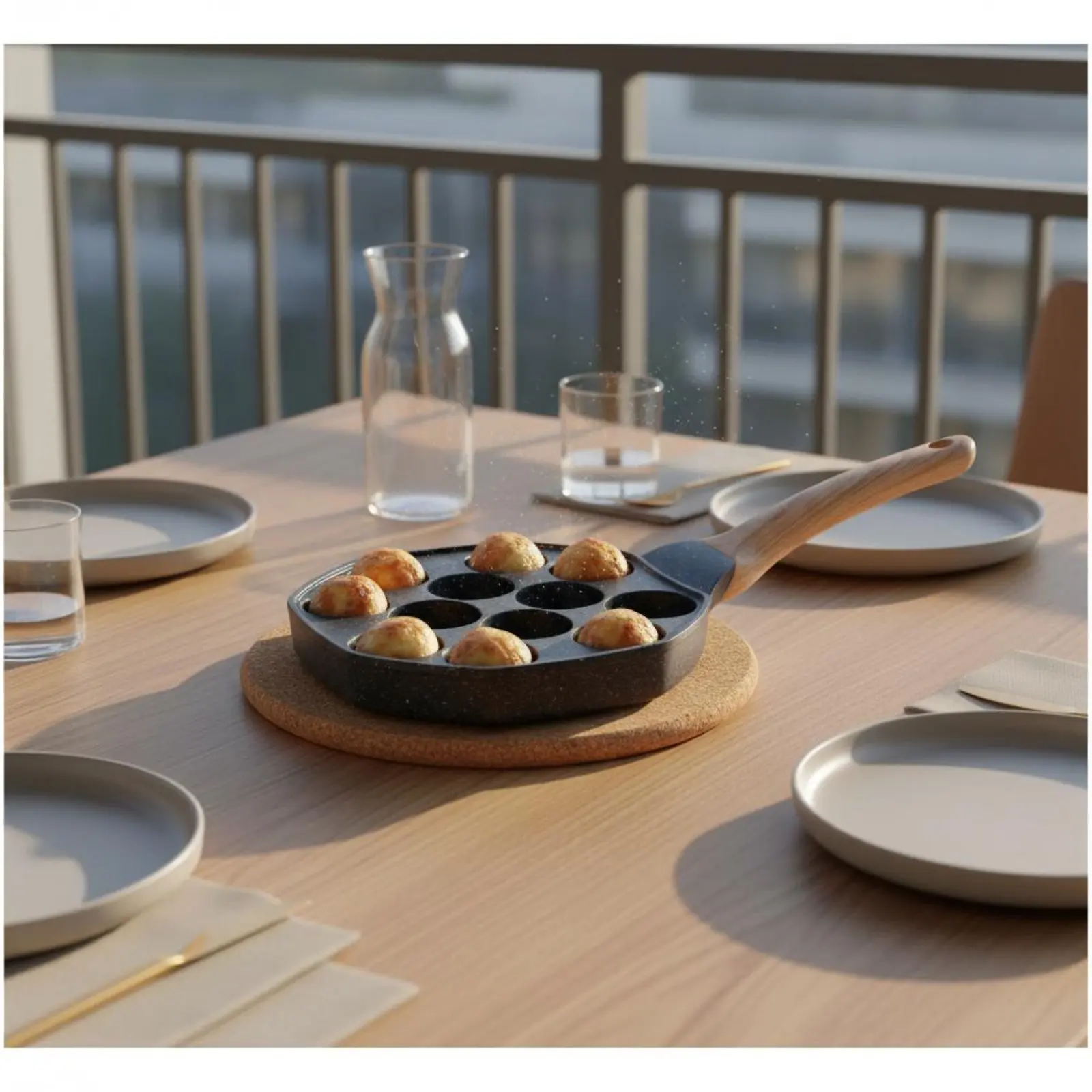 Sartén para huevos de codorniz fácil de limpiar y cocinar - imagen 2