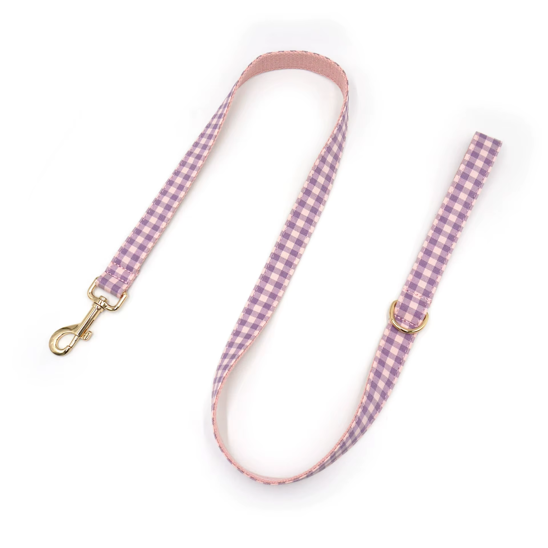 Collar Personalizado para Perro – Cuadros Multicolor con Nombre y Teléfono - imagen 3