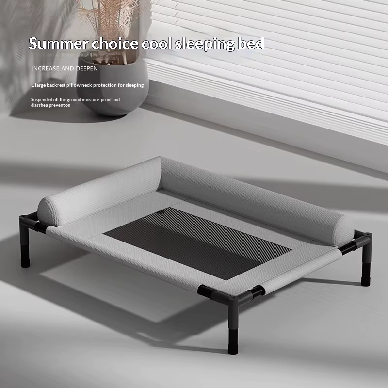 Cama elevada desmontable e impermeable para perros y gatos - imagen 4