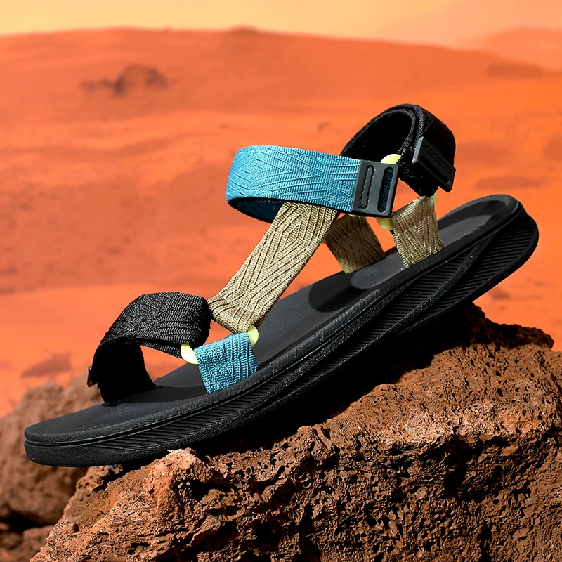 Sandalias Planas Antideslizantes para Playa y Exterior – Soporte de Pie Duraderas - imagen 3
