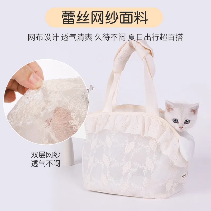 Bolsa de transporte transpirable universal para gatos, de un hombro - imagen 5