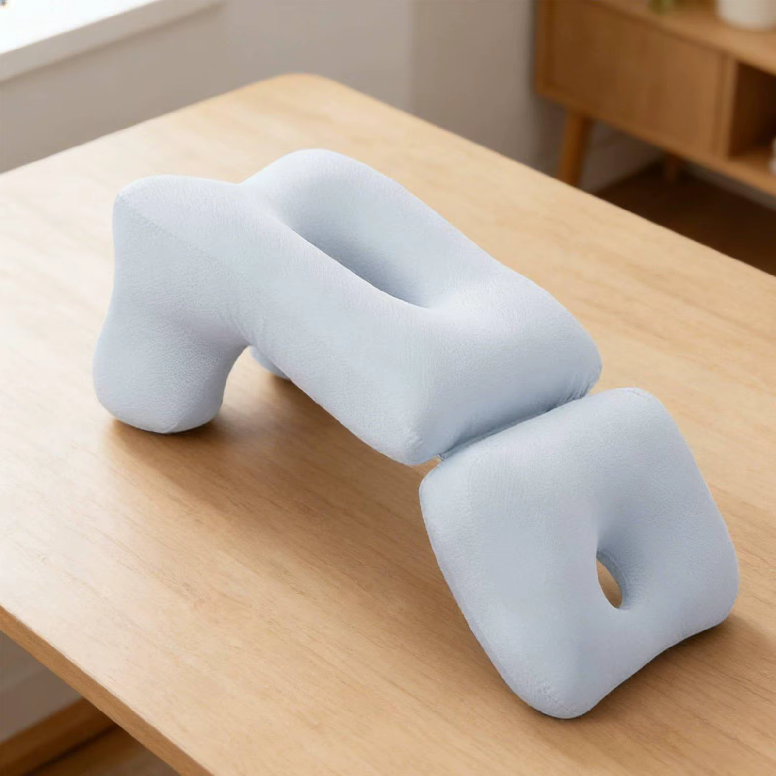 Almohada de terciopelo con centro hueco para gatos y perros pequeños - imagen 5