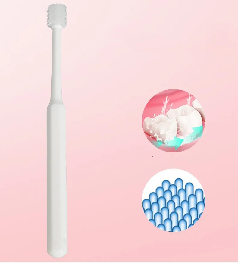 Cepillo de dientes con mango ergonómico para mejor agarre