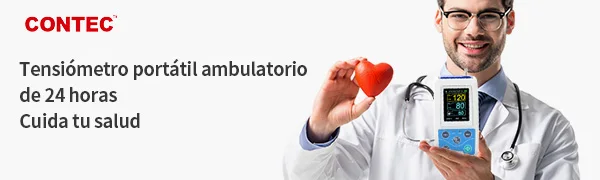 Monitor de presión arterial ambulatorio Contec ABPM50+ con brazaletes
