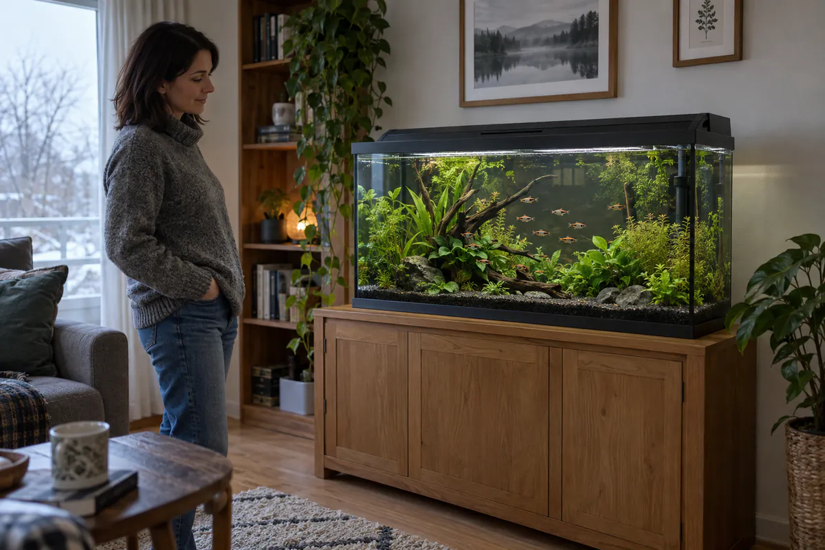Cómo mantener tu acuario de peces en invierno: consejos prácticos para cuidar a tus peces durante los meses fríos