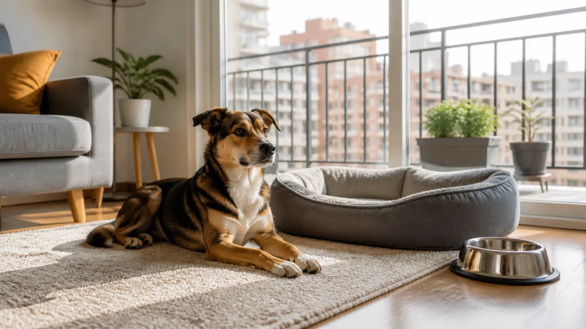 ¿Se puede tener un perro en un piso?