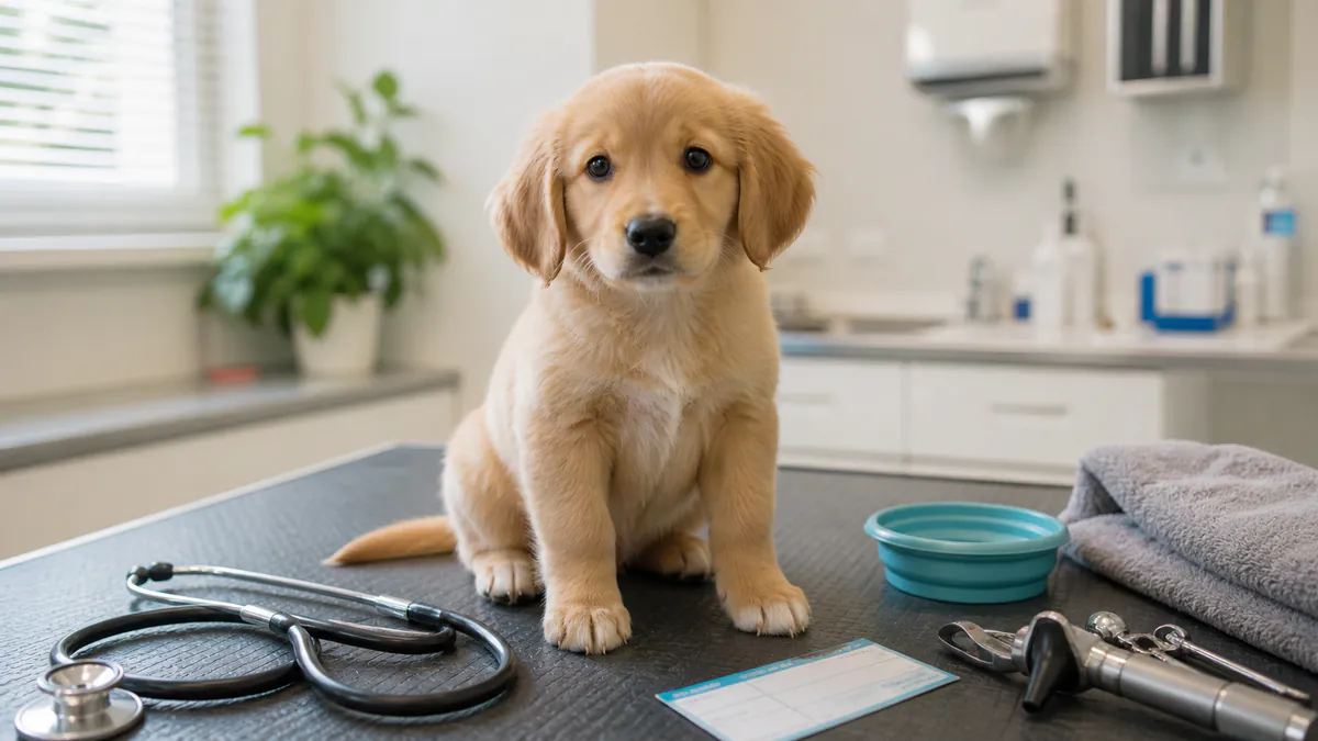 Primera revisión veterinaria para cachorros: qué esperar y cómo prepararse